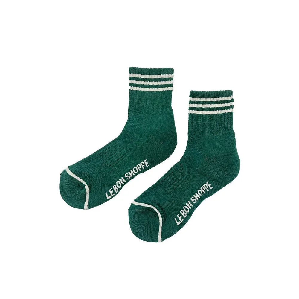 Le Bon Shoppe - Girlfriend Socks | Hunter Green
